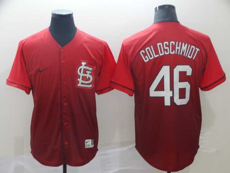 Cardinals 46 Paul Goldschmidt Red Drift Fashion Jerseys,We sell and wholesale Cardinals 46 Paul Goldschmidt Red Drift Fashion Jerseys on line form chian!